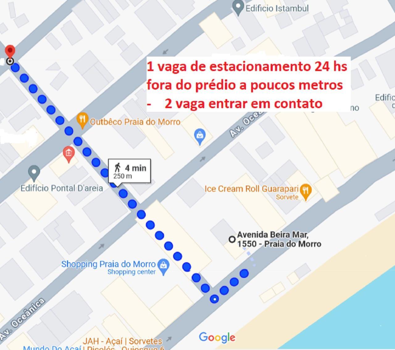 Guarapari - Apto Linda Vista - Av Beira Mar-Praia Do Morro المظهر الخارجي الصورة